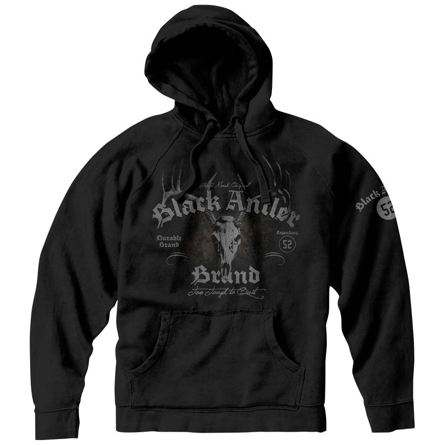 Black Antler Bad To The Bone Hoodie