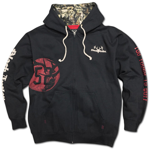 Black Antler Hot Rod Full Zip Hoodie