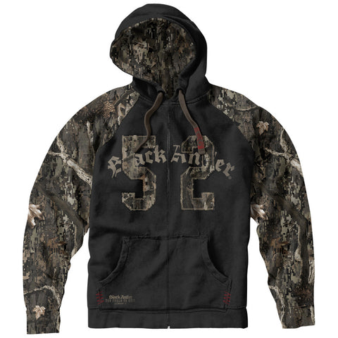 Black Antler Shaw Full Zip Hoodie